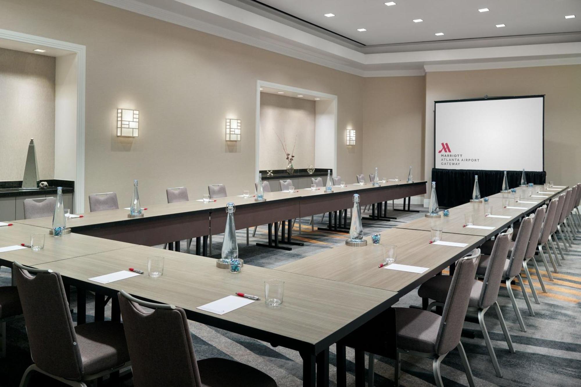 Atlanta Airport Marriott Gateway Hotel College Park Bagian luar foto
