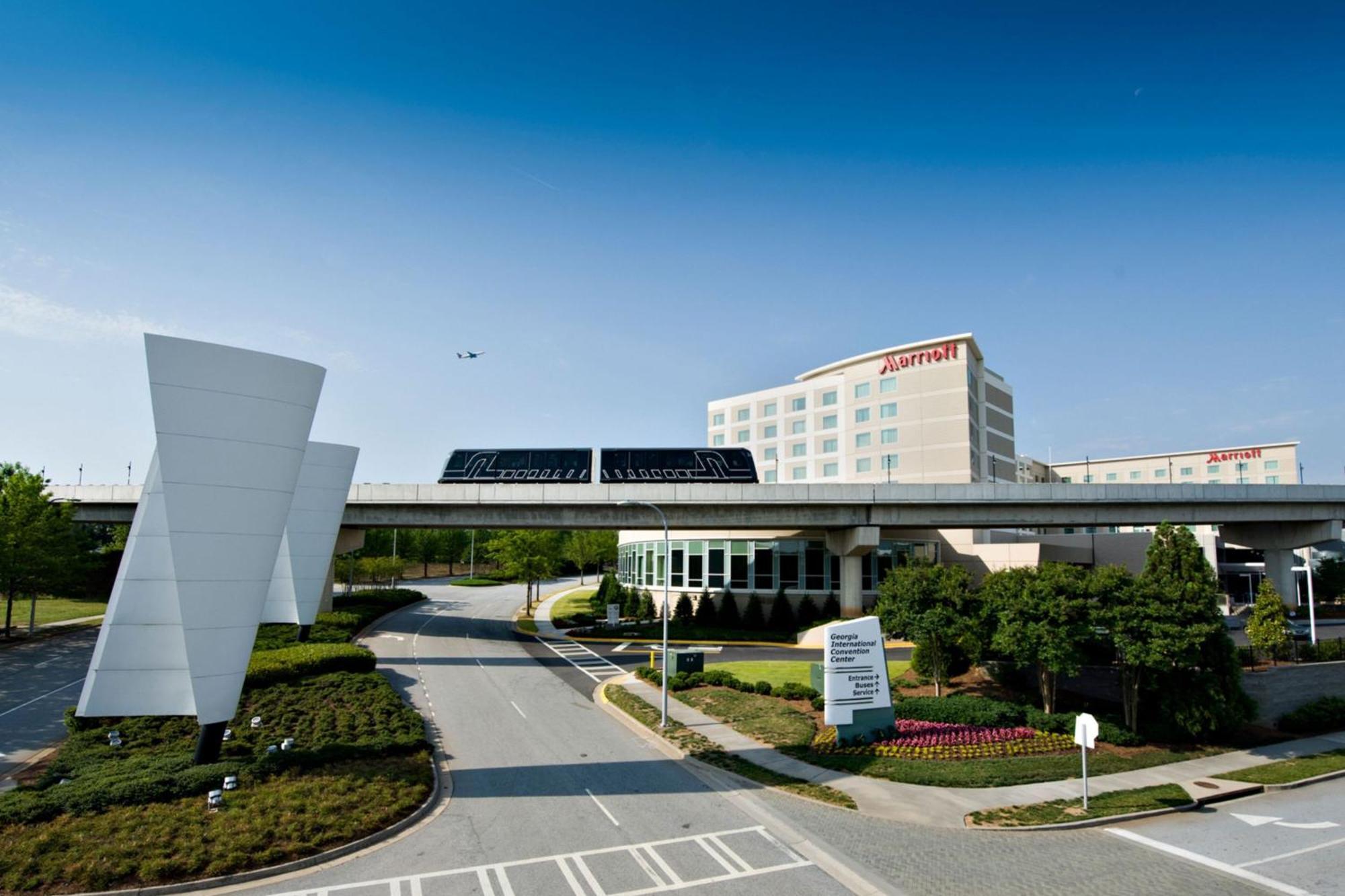 Atlanta Airport Marriott Gateway Hotel Bagian luar foto